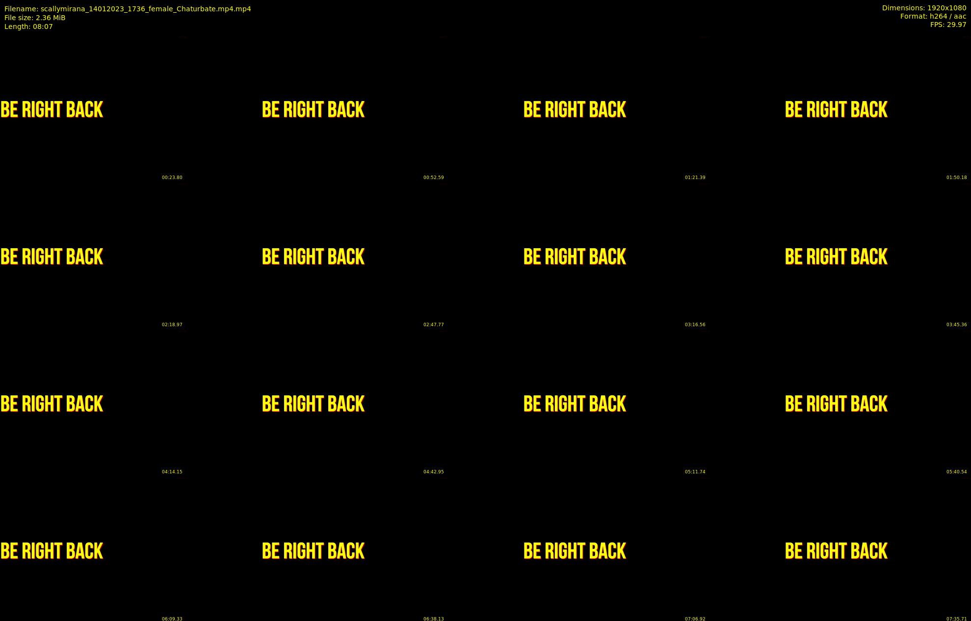 Scallymirana chaturbate