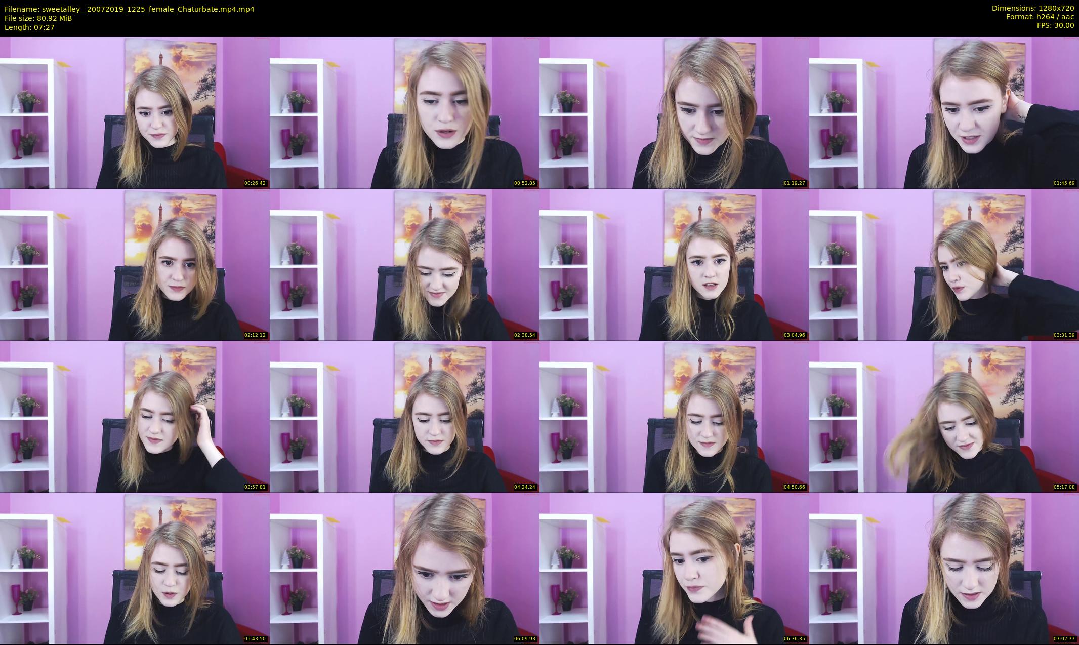 sweetalley_ 200719 1225 Chaturbate female