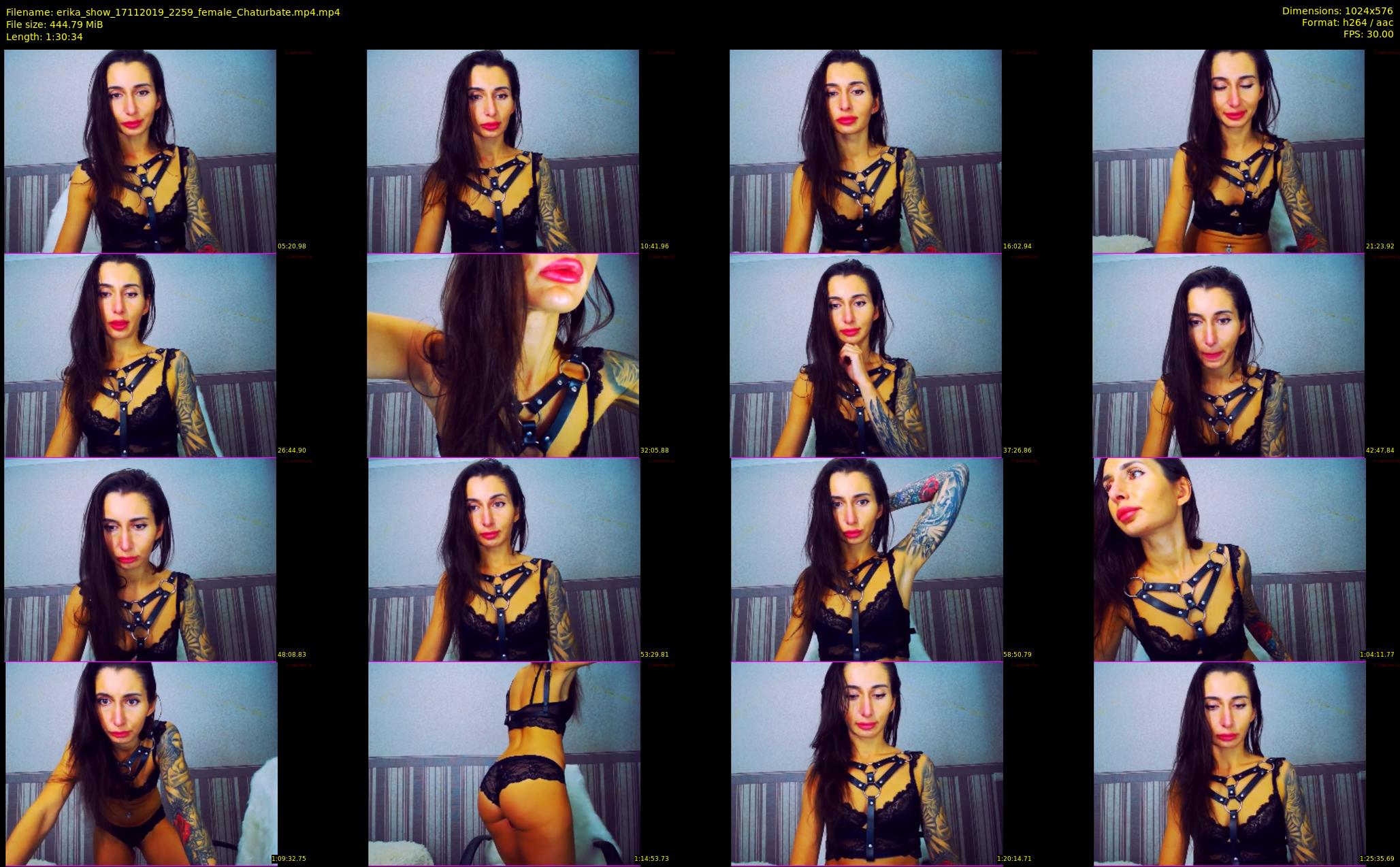 erika_show 171119 2259 Chaturbate female