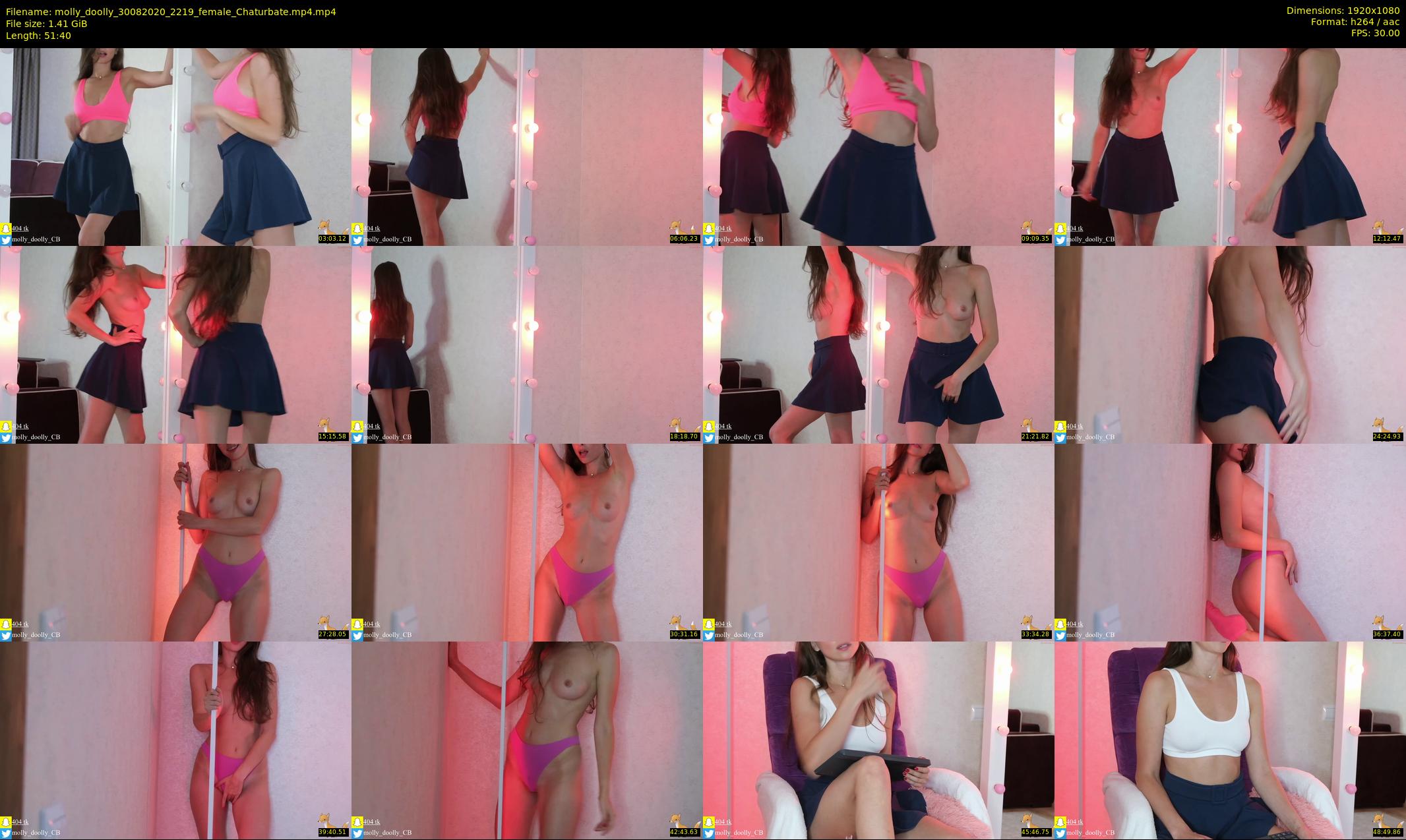 molly_doolly 300820 2219 Chaturbate female