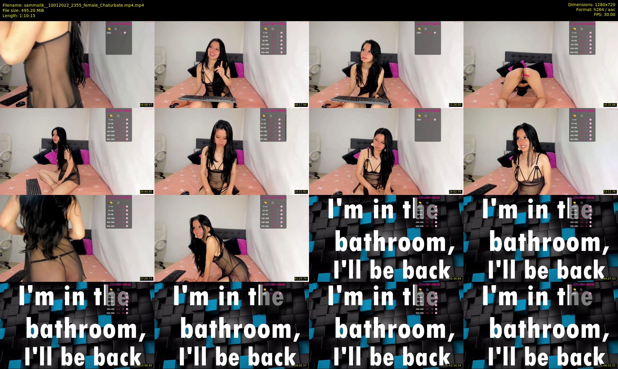 sammalik_ 100122 2355 Chaturbate female