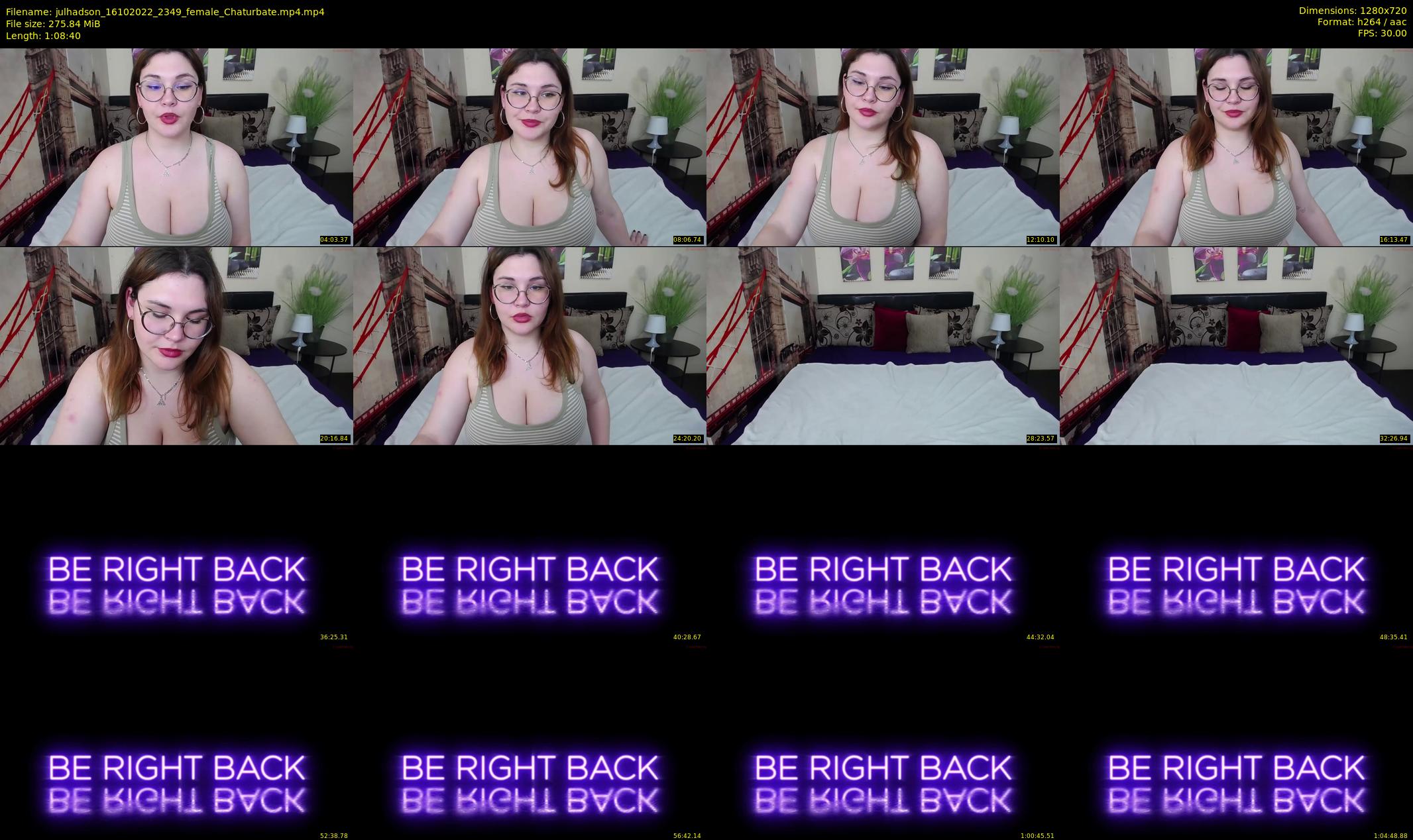 julhadson 161022 2349 Chaturbate female